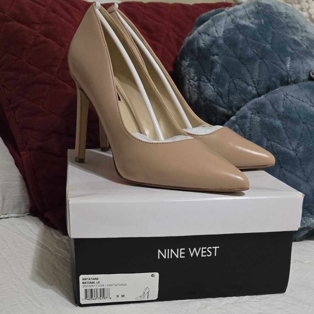 Nine West Classic Beige Heels